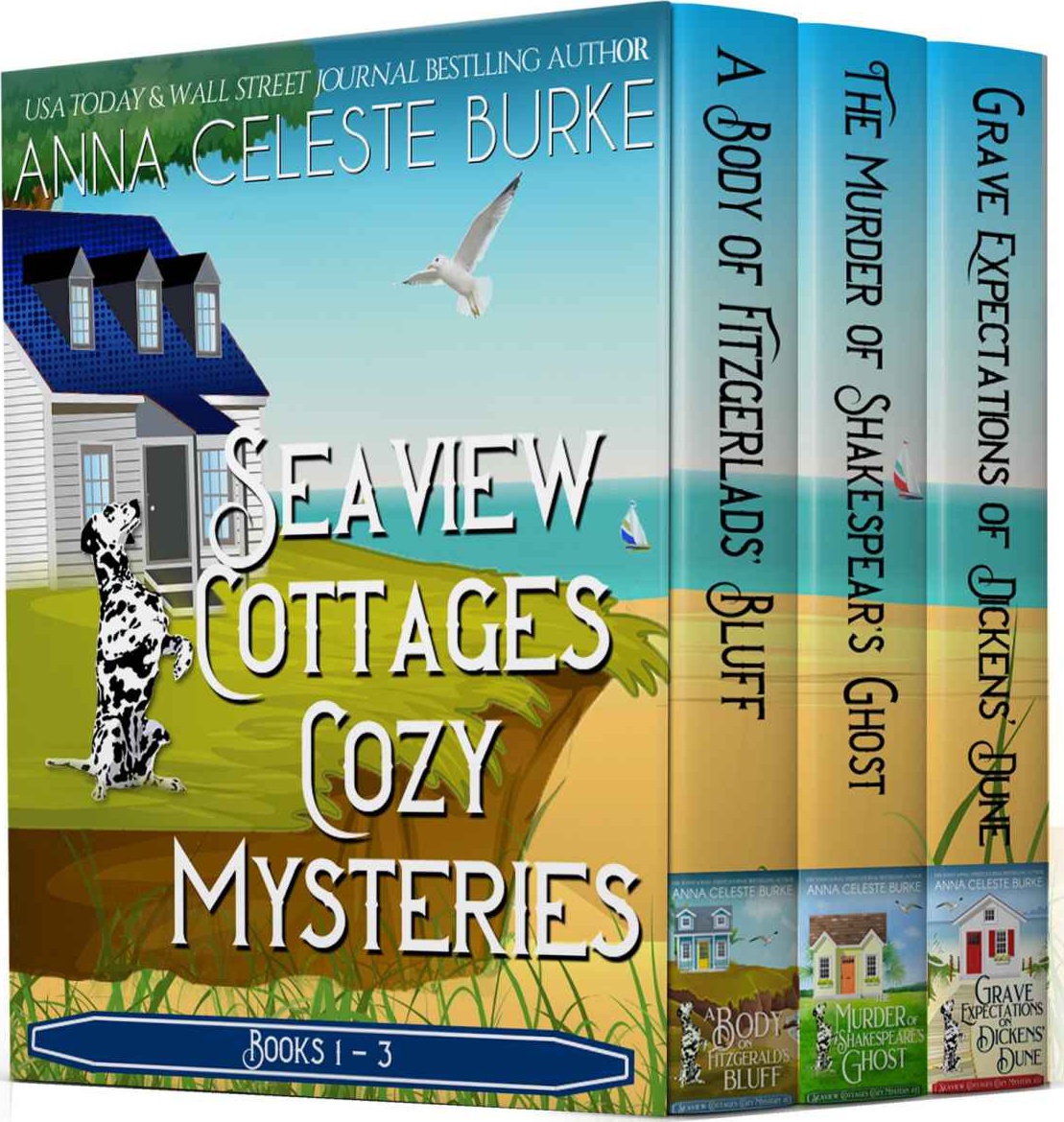 Seaview Cottages Cozy Mystery Series Box Set: Books 1-3